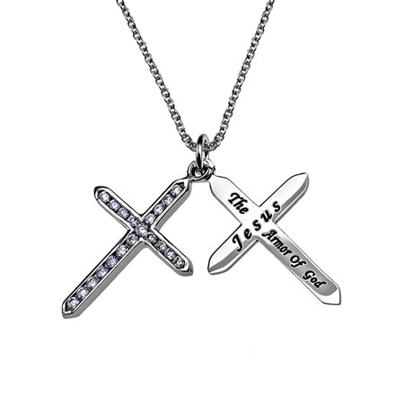 CZ Twin Cross Stainless steel