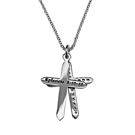 CZ Twin Cross Stainless steel