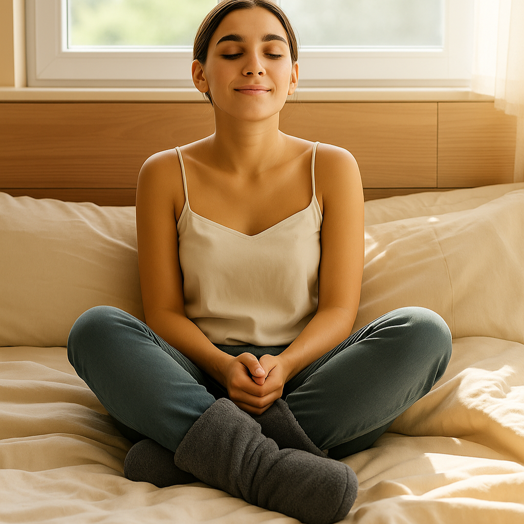 Comfort Booties for Stress & Aches Relief with 12 Herbs,  Winter Booties