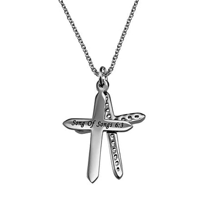 CZ Twin Cross Stainless steel