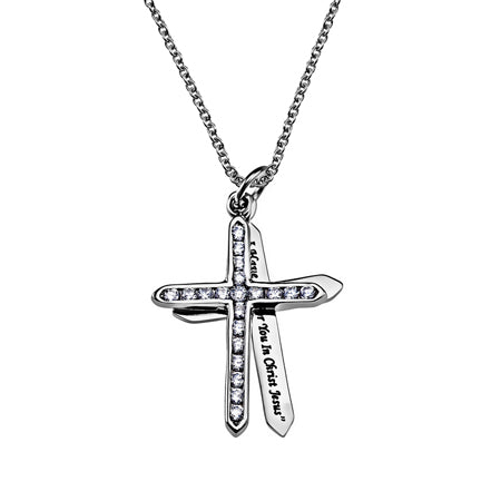 CZ Twin Cross Stainless steel
