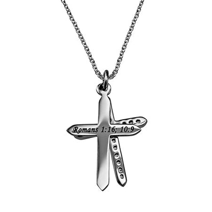CZ Twin Cross Stainless steel