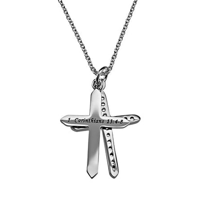 CZ Twin Cross Stainless steel