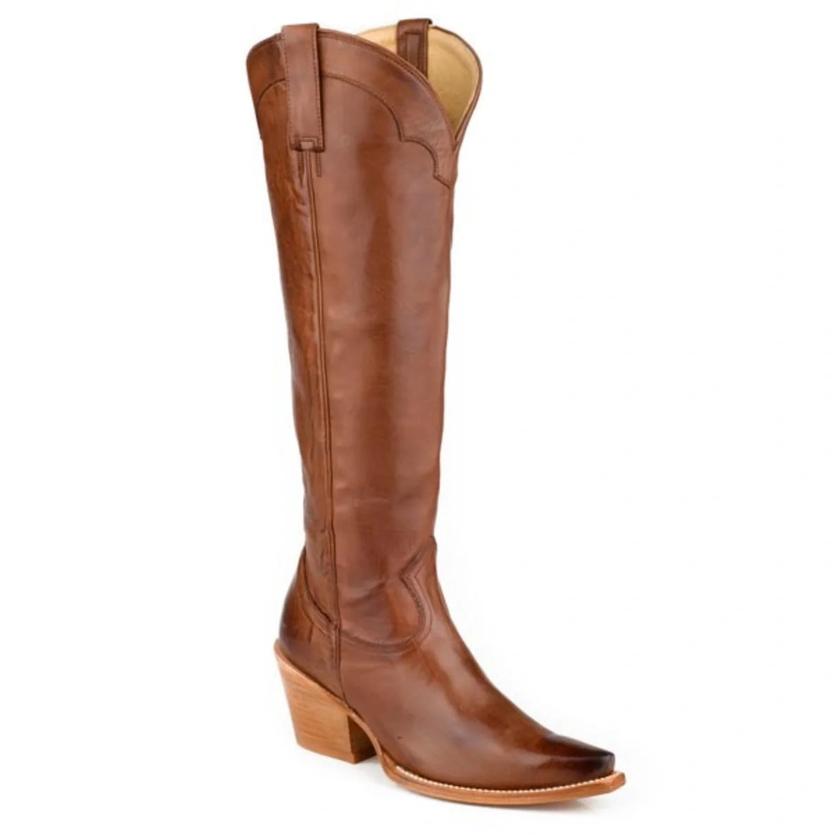 The MUST HAVE Stetson Sutton (Brown) - Women's Tall Cowgirl Boot