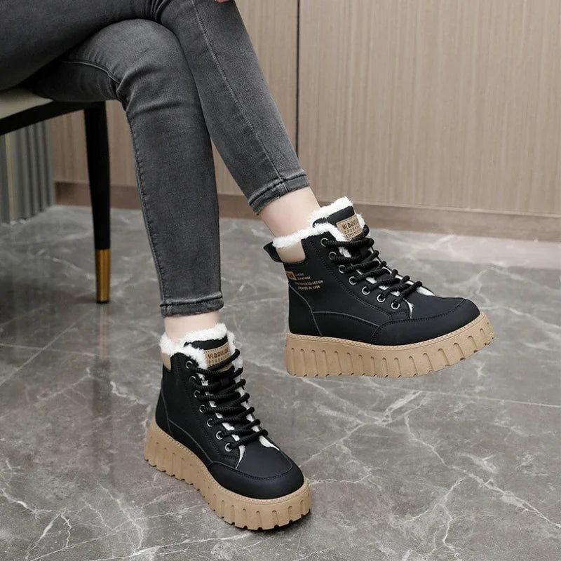 CHIC WINTER BOOTS; WARM COZY STYLISH